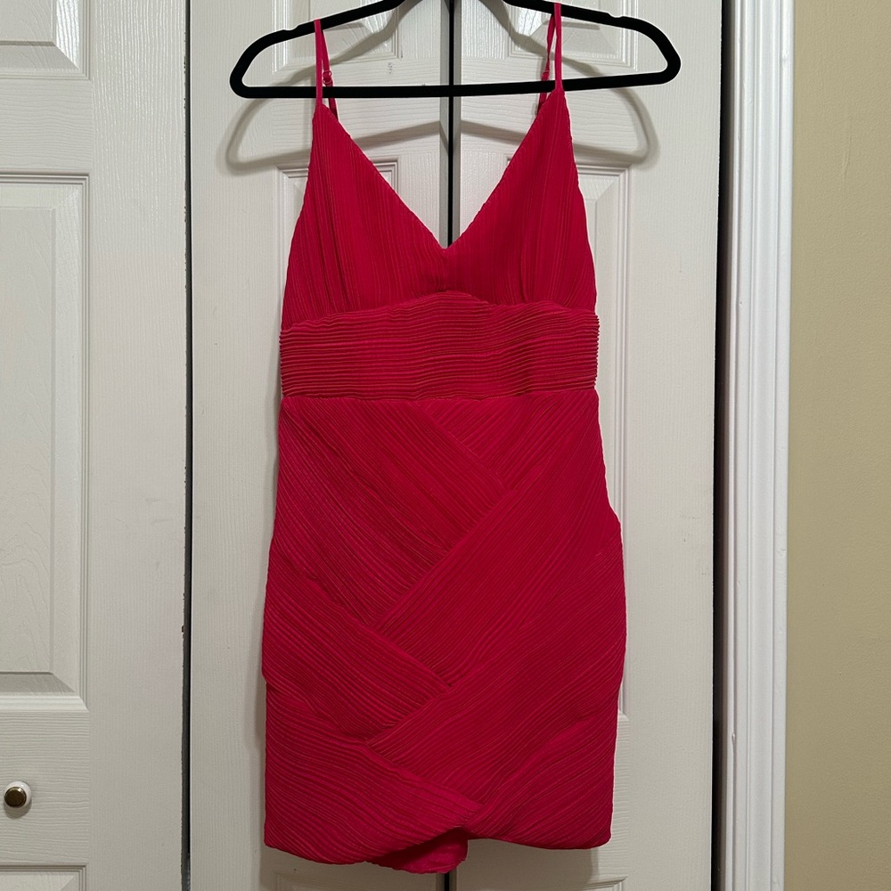 Hot Pink Cocktail Dress